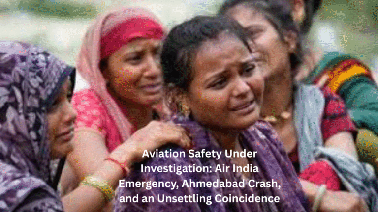 Aviation Safety Under Investigation: Air India Emergency, Ahmedabad Crash, and an Unsettling Coincidence